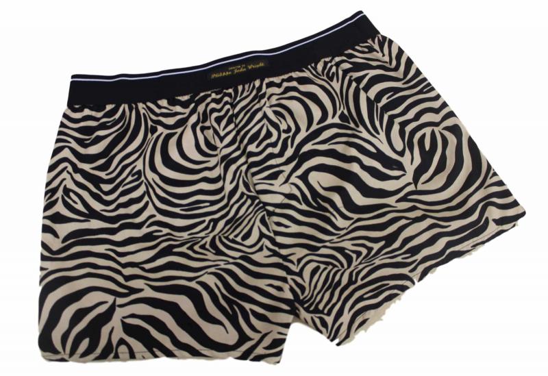 Zebra  Print cotton Classic style Boxer shorts